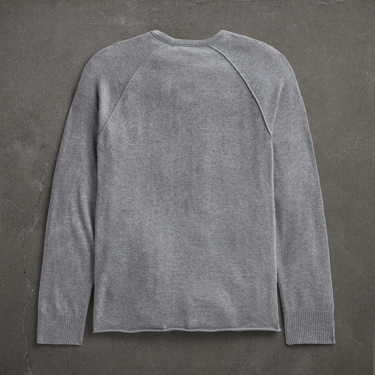 JP x LA in Rbc Raglan in Heather Grey | James Perse Los Angeles