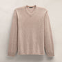 Cashmere V Neck Sweater in Stone | James Perse Los Angeles