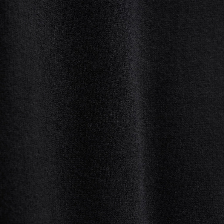 Recycled Cashmere Raglan Crew in Black | James Perse Los Angeles