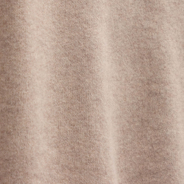 Recycled Cashmere Raglan Crew in Stone | James Perse Los Angeles