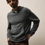 Recycled Cashmere Hooded Pullover in Flannel | James Perse Los Angeles