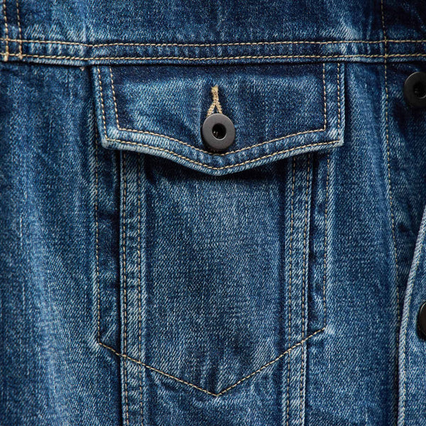 Denim Jean Jacket in Medium Wash | James Perse Los Angeles