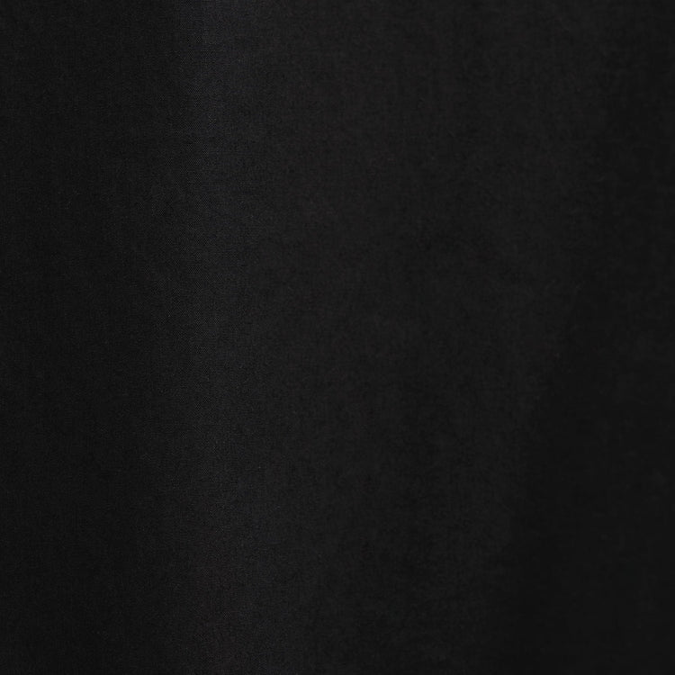 Poplin Collarless Shirt in Black | James Perse Los Angeles