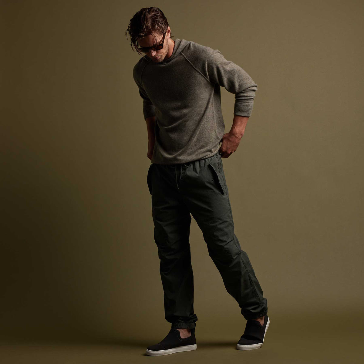 Parachute Flight Pant in Marsh Pigment | James Perse Los Angeles