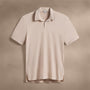 Sueded Jersey Polo in Faint Pigment | James Perse Los Angeles