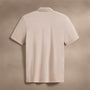 Sueded Jersey Polo in Faint Pigment | James Perse Los Angeles