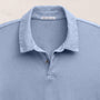 Sueded Jersey Polo in Ocean Pigment | James Perse Los Angeles