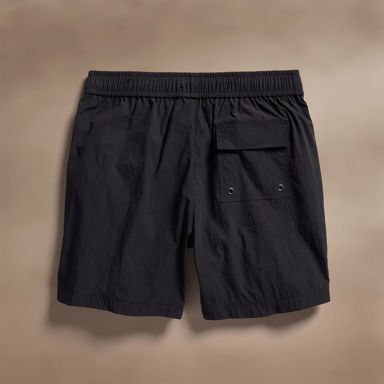 Elevated Board Short in Black | James Perse Los Angeles