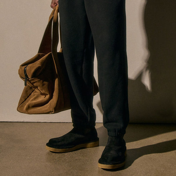 Men's Chelsea Boot in Black | James Perse Los Angeles