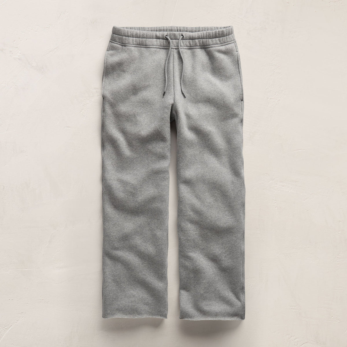 Cozy Straight Sweat Pant in Heather Grey | James Perse Los Angeles