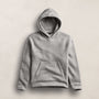 Cozy Hooded Sweatshirt in Heather Grey | James Perse Los Angeles