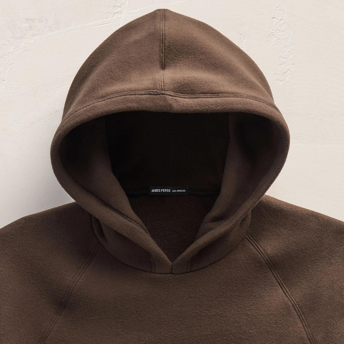 Cozy Hooded Sweatshirt in Porcupine | James Perse Los Angeles