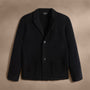 Sweater Knit Blazer in Black | James Perse Los Angeles