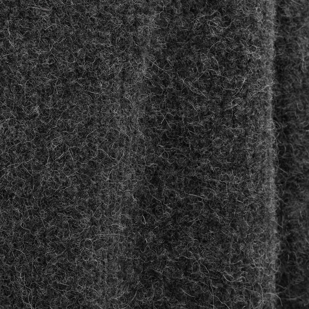 Chunky Waffle Knit Hooded Coat in Anthracite | James Perse Los Angeles