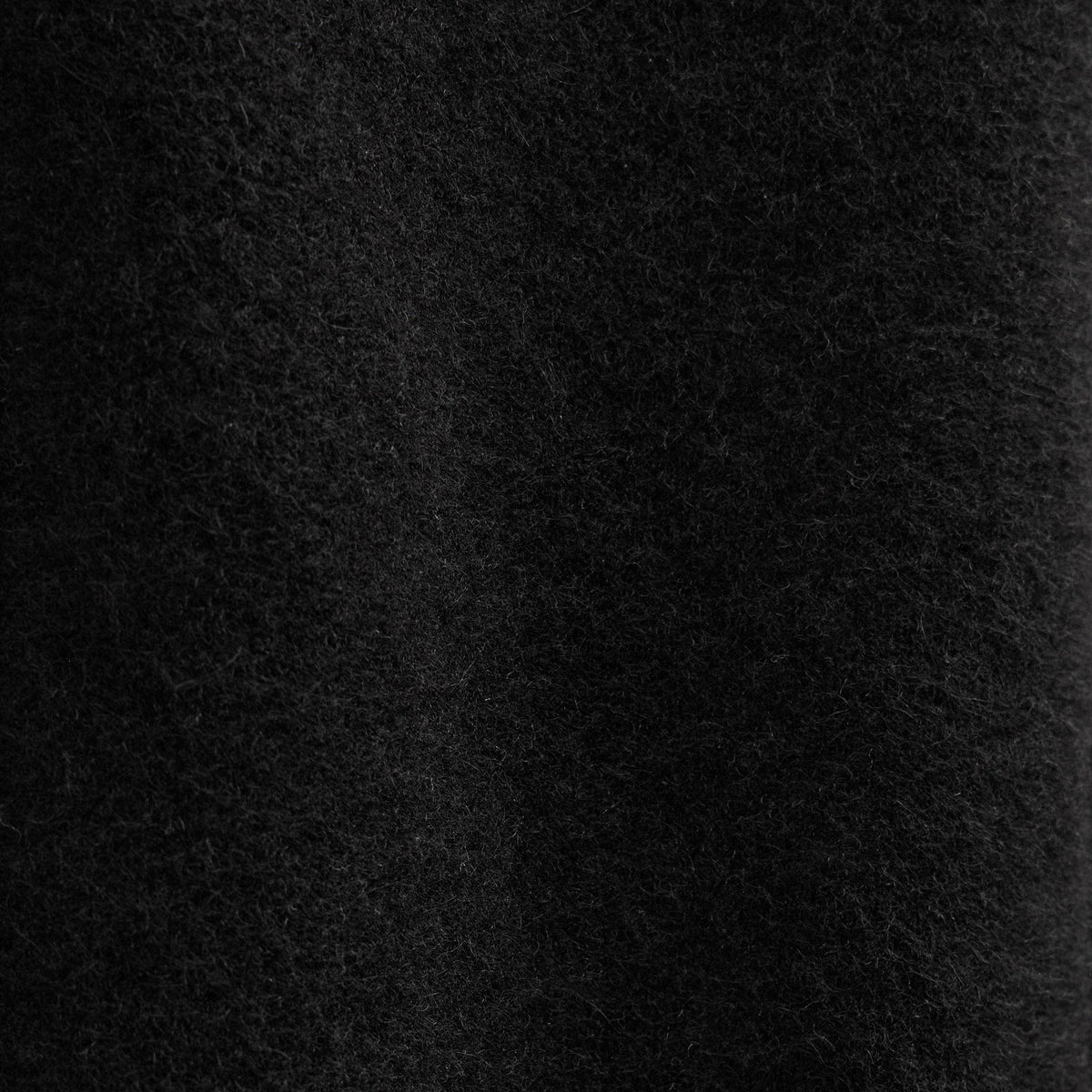 Wool Alpaca Stretch Zip Front in Black | James Perse Los Angeles