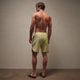 Curved Hem Board Short in Neon/Carbon | James Perse Los Angeles