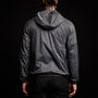 Lightweight Hooded Windbreaker in Carbon | James Perse Los Angeles