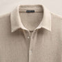 Wool Cashmere Twill Shirt in Flax | James Perse Los Angeles