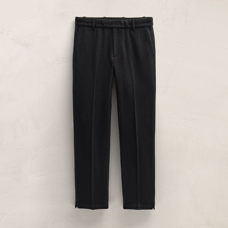 Wool Cashmere Flannel Pant in Black | James Perse Los Angeles