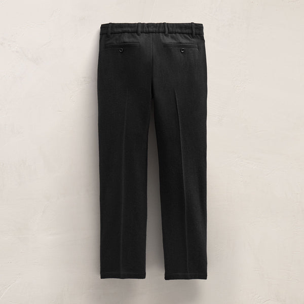 Wool Cashmere Flannel Pant in Black | James Perse Los Angeles