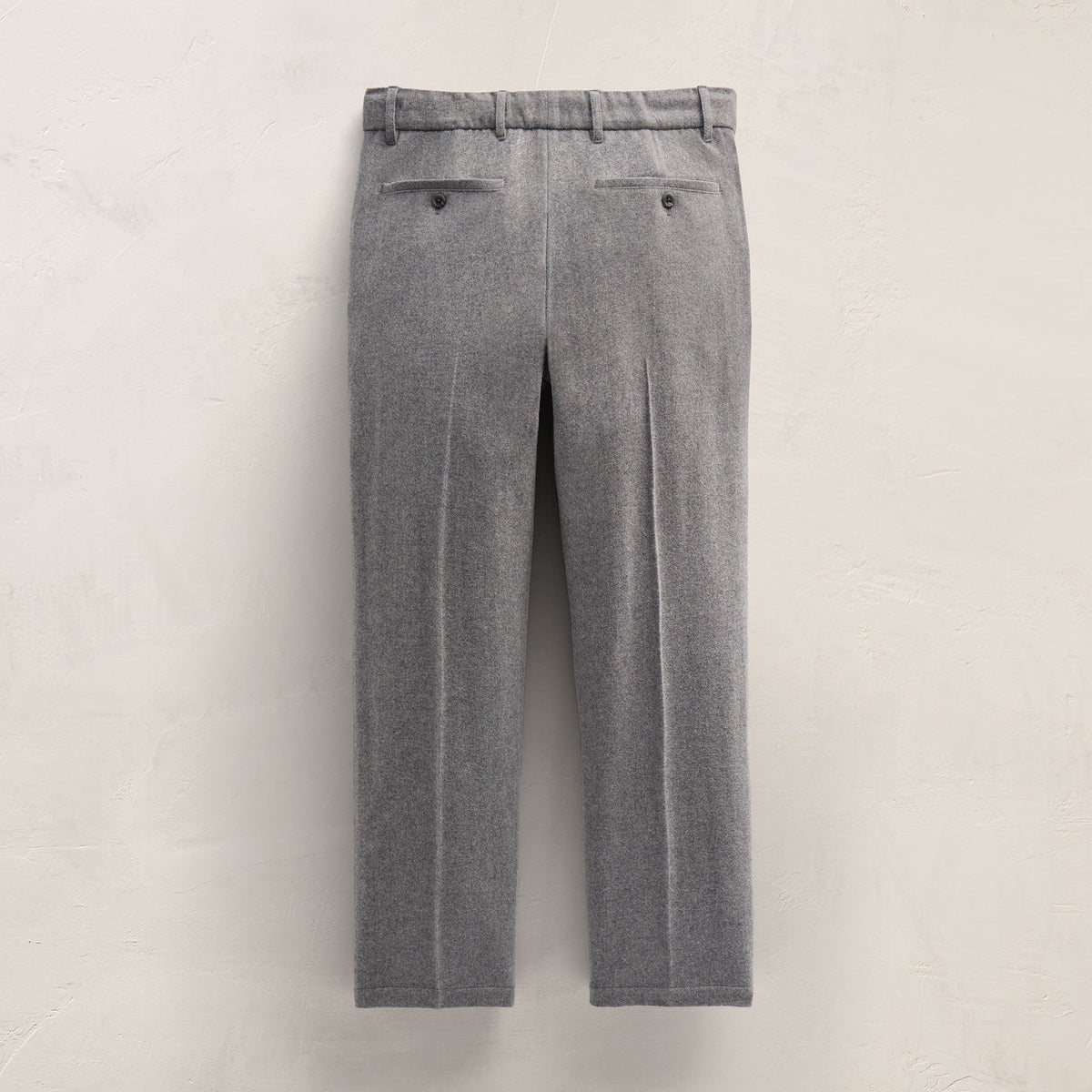 Wool Cashmere Flannel Pant in Heather Grey | James Perse Los Angeles