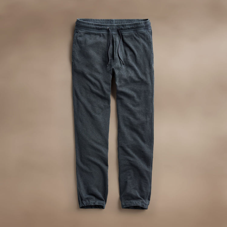 Vintage French Terry Sweatpant in Blue Noir Pigment | James Perse Los Angeles
