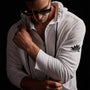 Malibu Shoreline Zip Up  in White | James Perse Los Angeles