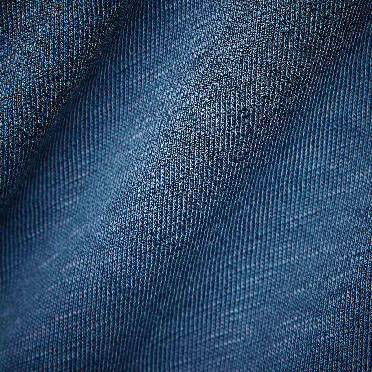 Vintage French Terry Zip Up Hoodie in Lake Pigment | James Perse Los Angeles