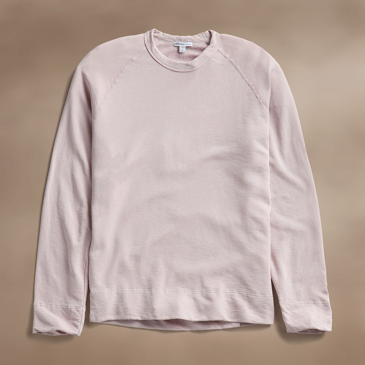 Vintage French Terry Sweatshirt in Degas Pigment | James Perse Los Angeles