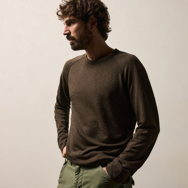 Vintage French Terry Sweatshirt in Porcupine | James Perse Los Angeles