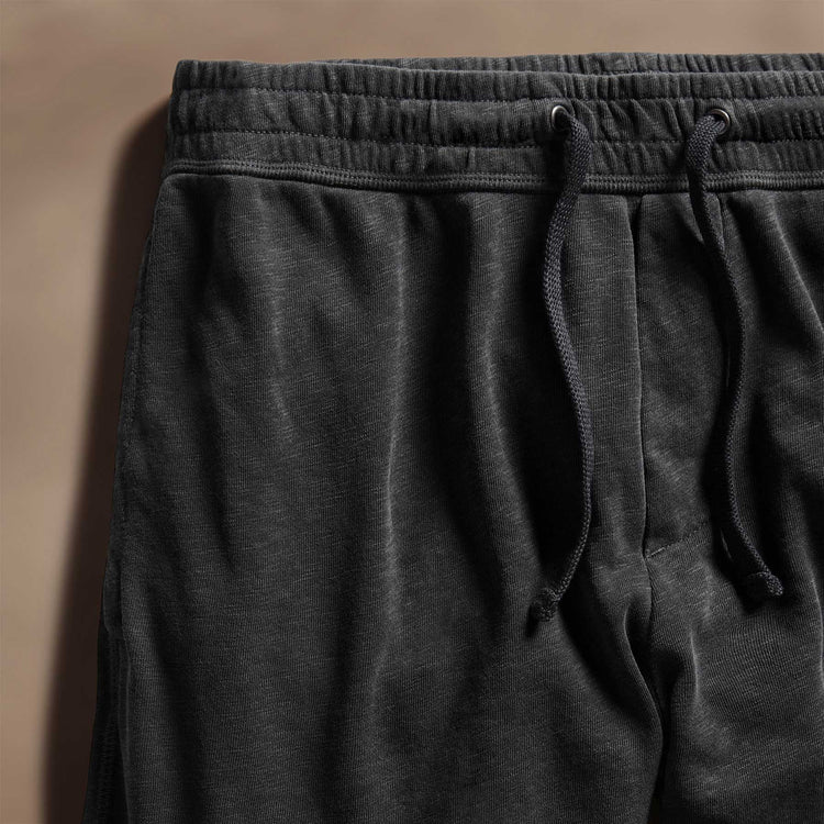 Vintage French Terry Sweat Short in Carbon Pigment | James Perse Los Angeles