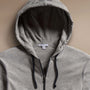 Vintage French Terry Zip Up Hoodie in Heather Grey | James Perse Los Angeles