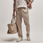 Cotton Twill Pant in Toast Pigment | James Perse Los Angeles