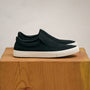 Men's Coastal Canvas Slip On in Black | James Perse Los Angeles