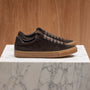 Men's Suede Retro Sneaker in Ebony | James Perse Los Angeles