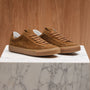 Men's Suede Retro Sneaker in Tabacco | James Perse Los Angeles
