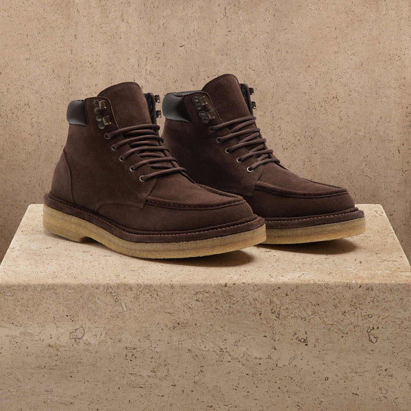 Men's Work Boot in Cafe | James Perse Los Angeles