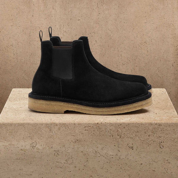 Men's Chelsea Boot in Black | James Perse Los Angeles