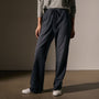 Wide Leg Pull On Denim Pant in Black Enzyme | James Perse Los Angeles