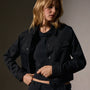 Shrunken Jean Jacket  in Black | James Perse Los Angeles