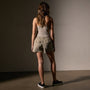 Mixed Media Utility Short in Overcast Pigment | James Perse Los Angeles