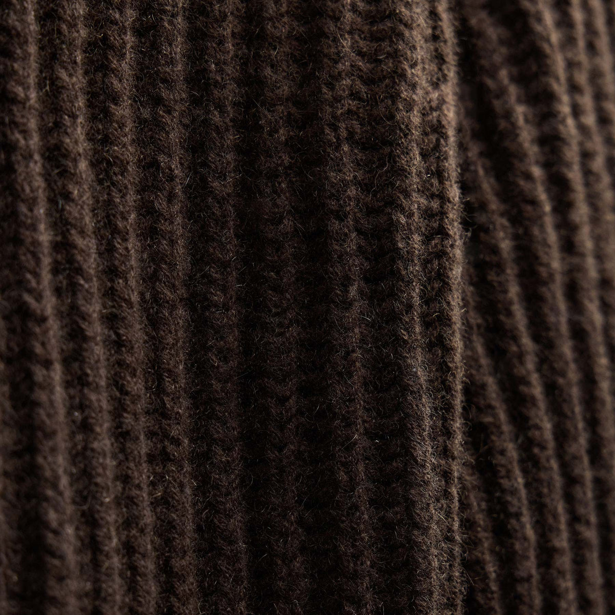 Recycled Cashmere Zip Funnel Neck in Kona/Black | James Perse Los Angeles