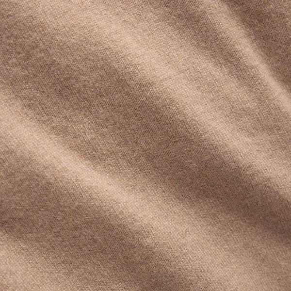 Spun Cashmere Crew Neck in Coffee | James Perse Los Angeles