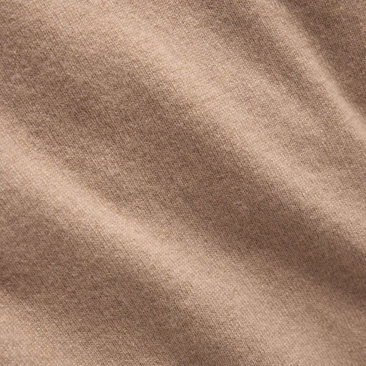 Spun Cashmere Crew Neck in Coffee | James Perse Los Angeles