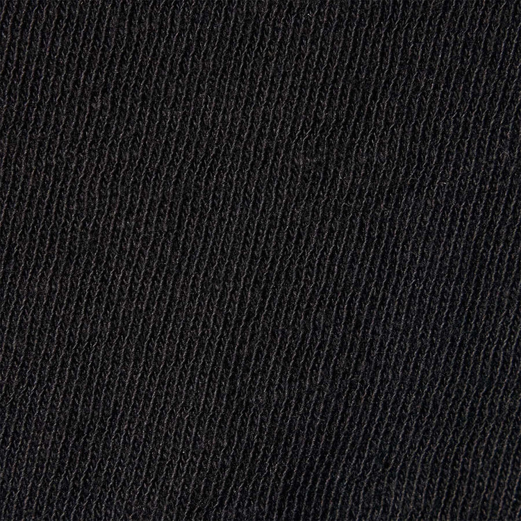 Slub Jersey Shrunken Henley in Black | James Perse Los Angeles