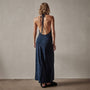 Stretch Velvet Halter Dress in Constellation | James Perse Los Angeles