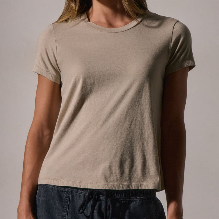 Vintage Little Boy Tee in Toast | James Perse Los Angeles