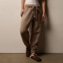 Long Loop Alpaca Cashmere Pant in Soft Beige | James Perse Los Angeles
