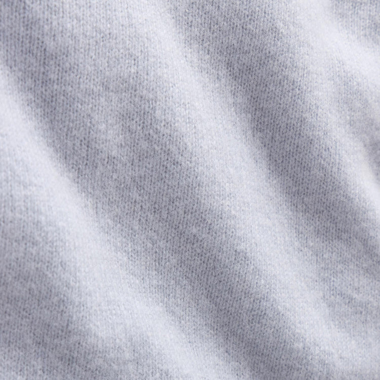 Lightweight Textured Cashmere Crew in Pale Blue | James Perse Los Angeles