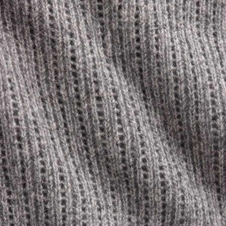 Open Stitch Vest in Grey Mix | James Perse Los Angeles